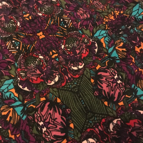 Lularoe TC stain glass leggings - Picture 3 of 3